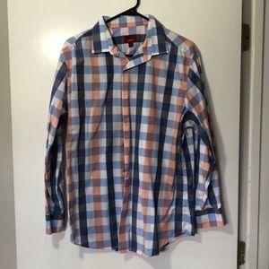 Alfani Slim Fit Button Down Dress Shirt